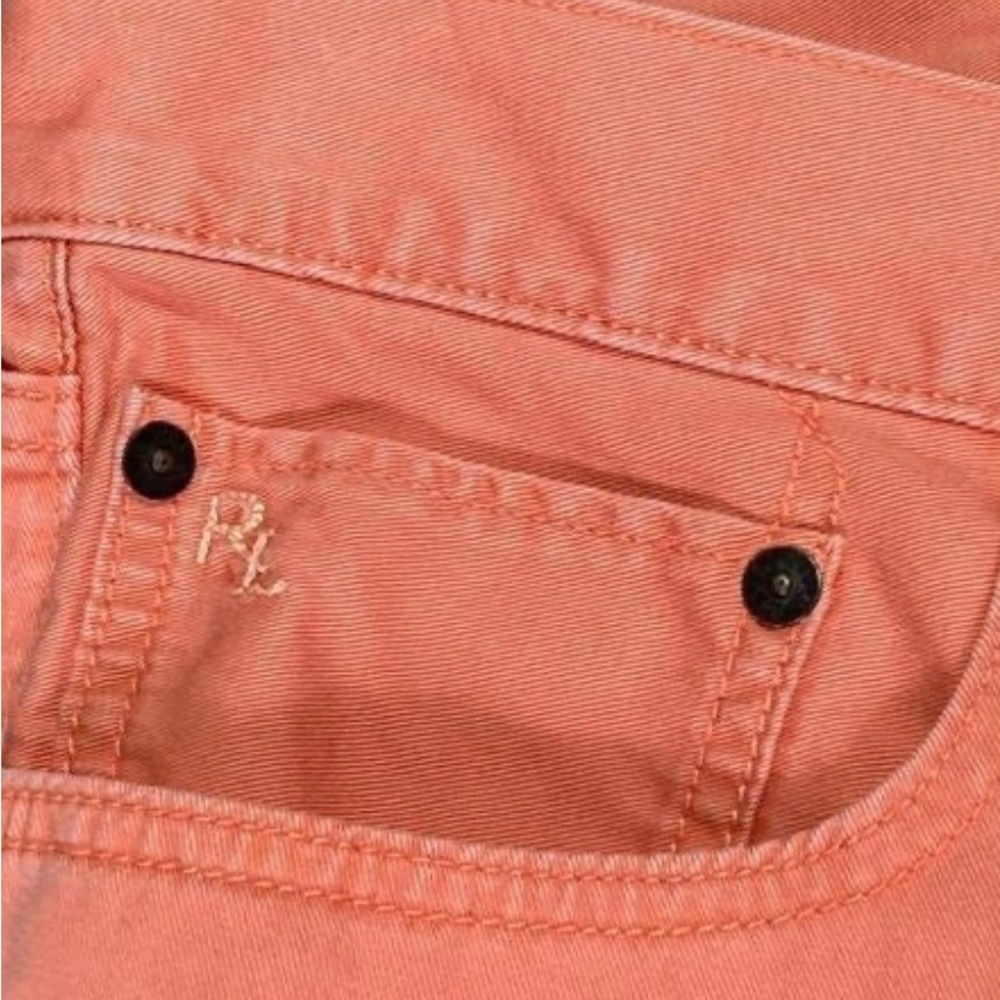 🏇Ralph Lauren Jeans, straight leg 650. Mexican Papaya colour, 100% cotton 32x30